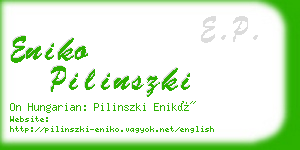 eniko pilinszki business card